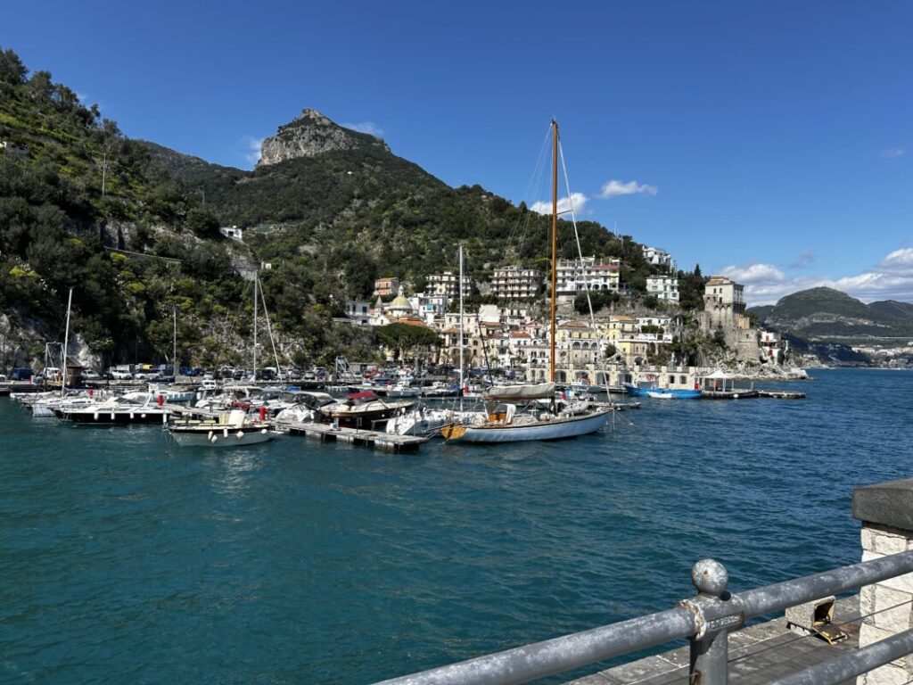 Cetara from harbour