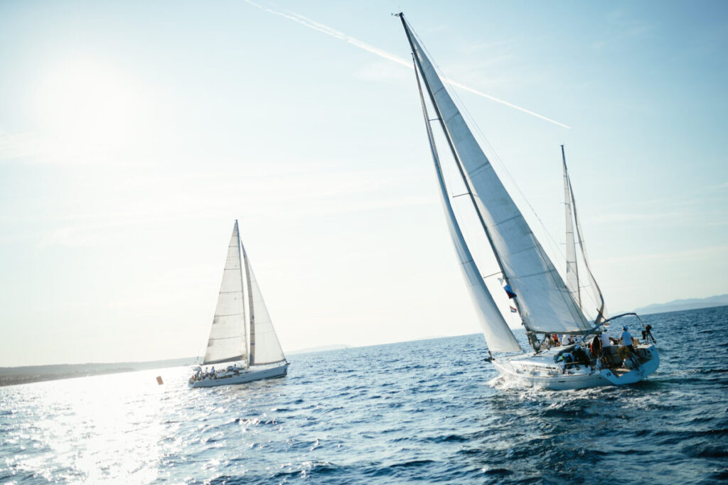 Sailing regatta in the Mediterranean Sea ahead of America’s Cup Naples 2027